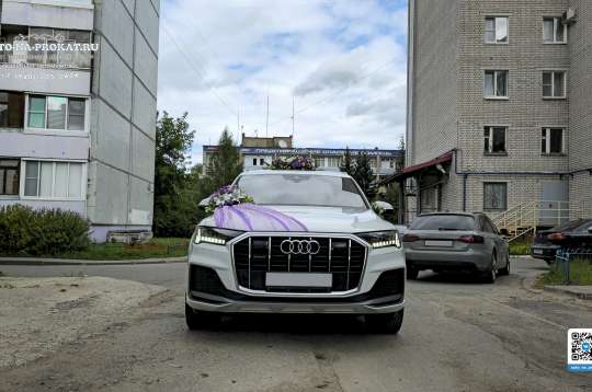 Заказать Audi Q7 4M на свадьбу с водителем Заказать Audi Q7 4M на свадьбу с водителем