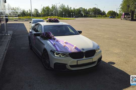 Аренда BMW 5 на свадьбу Аренда BMW 5 на свадьбу