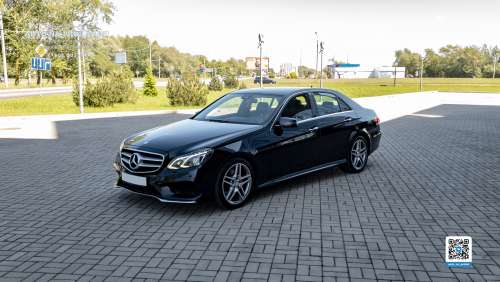 Mercedes E300 W212 AMG (Мерседес Е300 АМГ), черный