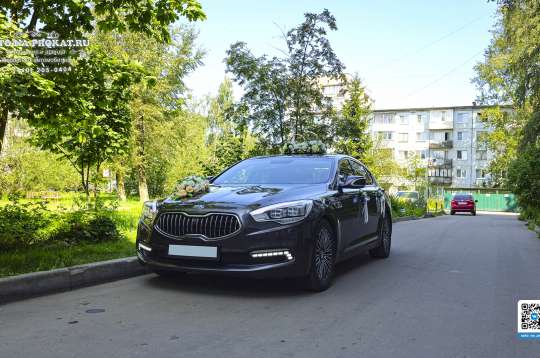 Аренда Kia Quoris (Киа Кворис) на свадьбу Аренда Kia Quoris (Киа Кворис) на свадьбу