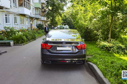 Аренда Kia Quoris (Киа Кворис) на свадьбу Аренда Kia Quoris (Киа Кворис) на свадьбу