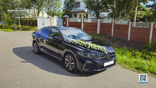 Черный Volkswagen Passat NMS на свадьбу