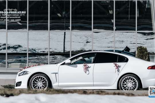 Вариант украшений для свадебного авто №02 Вариант украшений для свадебного авто №02