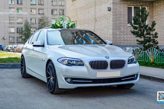 Свадебные кольца на крышу авто в аренду