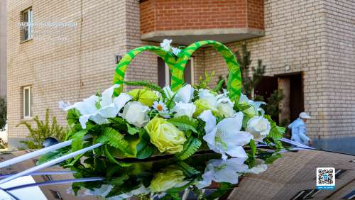 Кольца на крышу свадебного авто в аренду, вариант №47