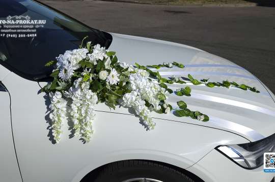 Украшение авто на свадьбу, вариант №62, Великий Новгород