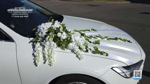 Украшение авто на свадьбу, вариант №62, Великий Новгород