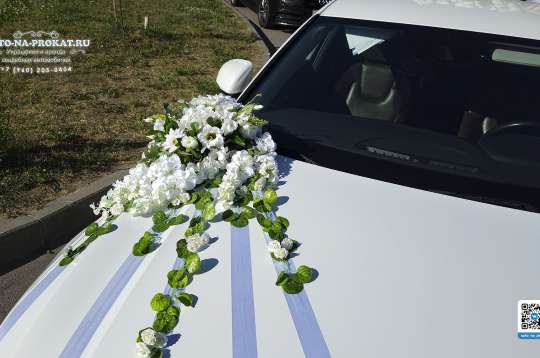 Украшение авто на свадьбу, вариант №62, Великий Новгород