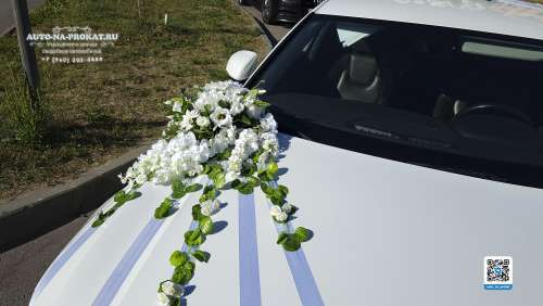 Украшение авто на свадьбу, вариант №62, Великий Новгород