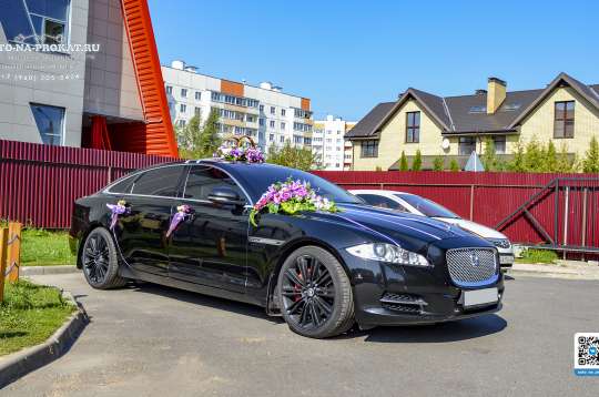 Вариант украшений для свадебного авто №64 Вариант украшений для свадебного авто №64