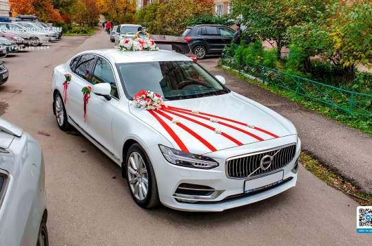 Вариант украшения №19 в красном исполнении