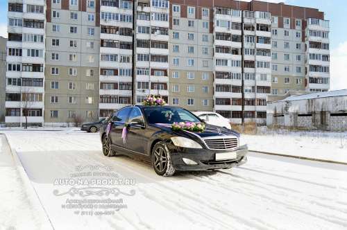 Mercedes-Benz S450 long и вариант украшения №12