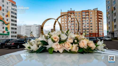 Вариант свадебного украшения 33 Вариант свадебного украшения 33