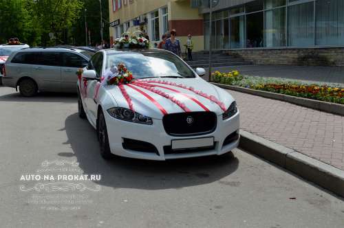 Jaguar XF и вариант украшения №01