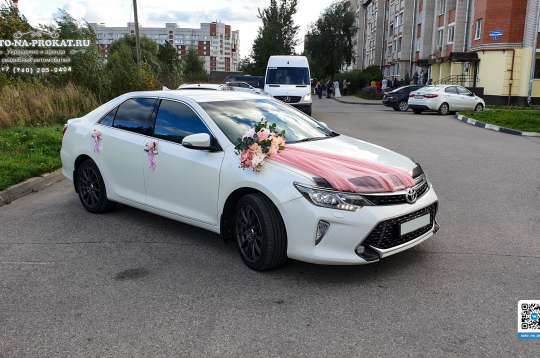 Вариант украшений для свадебного авто №71 Вариант украшений для свадебного авто №71