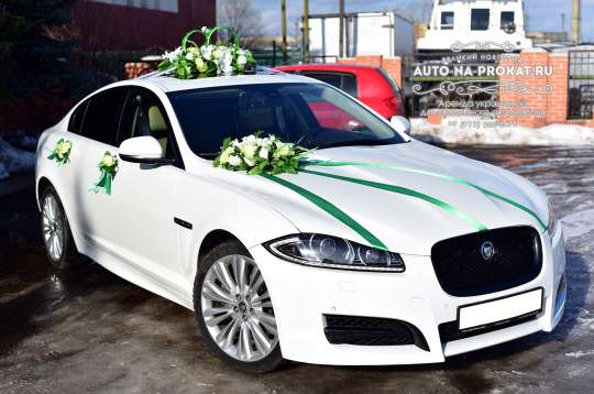 Комплект украшений для свадебного авто №38