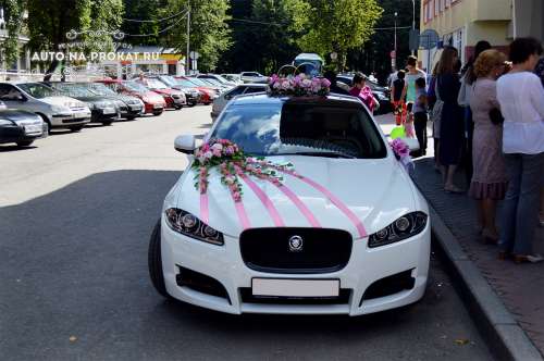Jaguar XF и вариант украшения №17