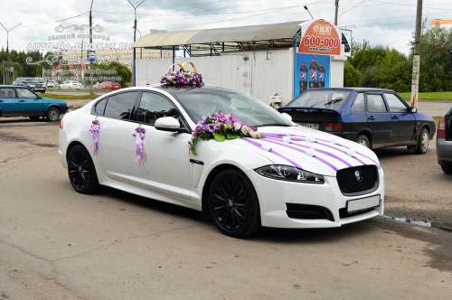 Jaguar XF и вариант украшения №34