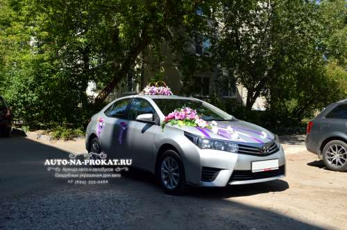 Toyota Corolla и вариант украшения №34