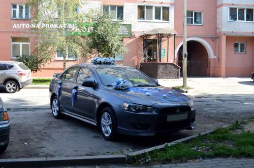 Mitsubishi Lancer X и вариант украшения №19
