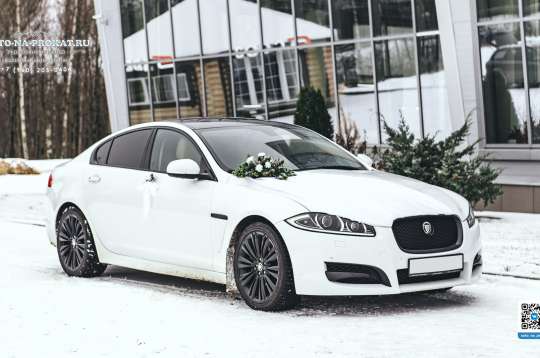 Вариант украшений для свадебного авто №97