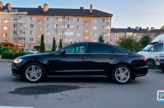Заказ черной Audi A6 на свадьбу Заказ черной Audi A6 на свадьбу
