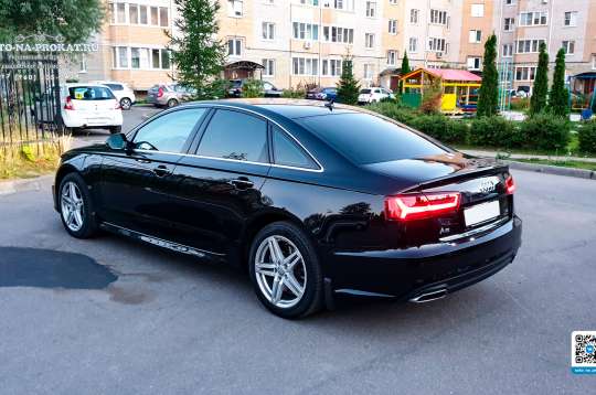 Прокат черной Audi A6 на свадьбу Прокат черной Audi A6 на свадьбу