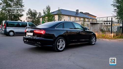 Заказать черную Audi A6 на свадьбу