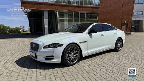 Заказ белого Jaguar XJ на свадьбу
