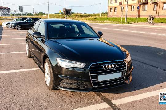 Заказ Audi A6 на свадьбу с водителем