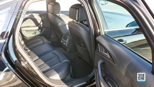 Салон сзади Audi A6 Салон сзади Audi A6