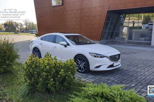 Прокат белой Mazda 6 на свадьбу