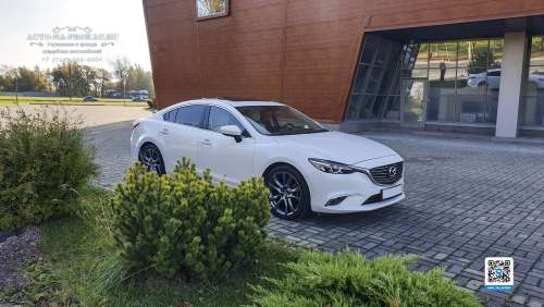 Прокат белой Mazda 6 на свадьбу