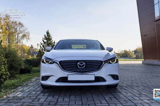 Заказать белую Mazda 6 на свадьбу