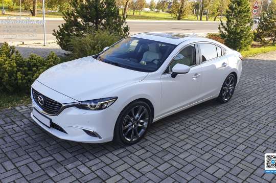 Арнедовать белую Mazda 6 на свадьбу