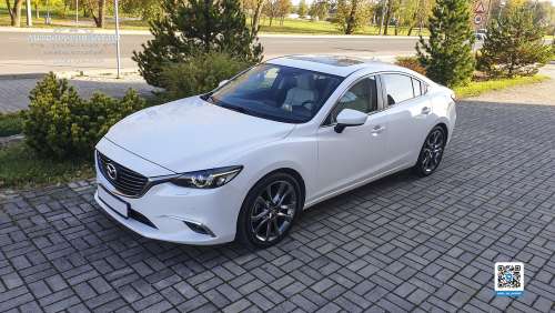 Арнедовать белую Mazda 6 на свадьбу