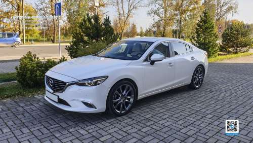 Арендовать белую Мазда 6 на свадьбу