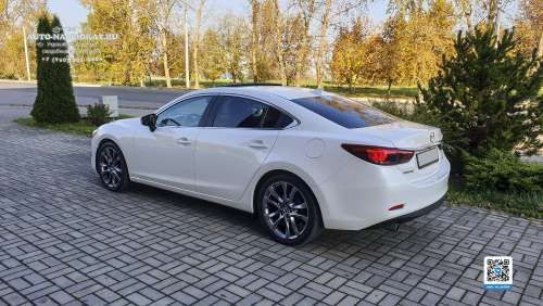 Прокат белой Мазда 6 на свадьбу