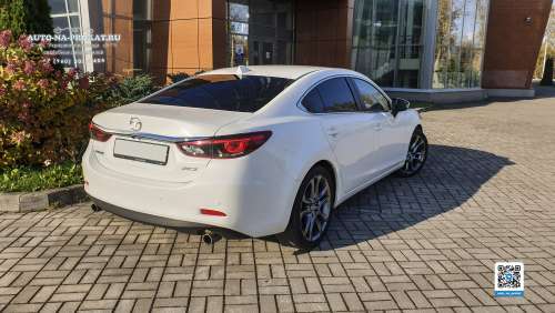 Аренда белой Mazda 6 с водителем