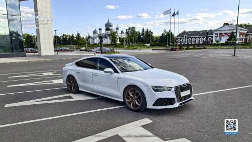Заказ Audi A7 на свадьбу