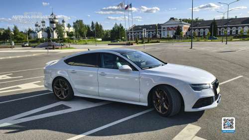 Арендовать Audi A7 на свадьбу
